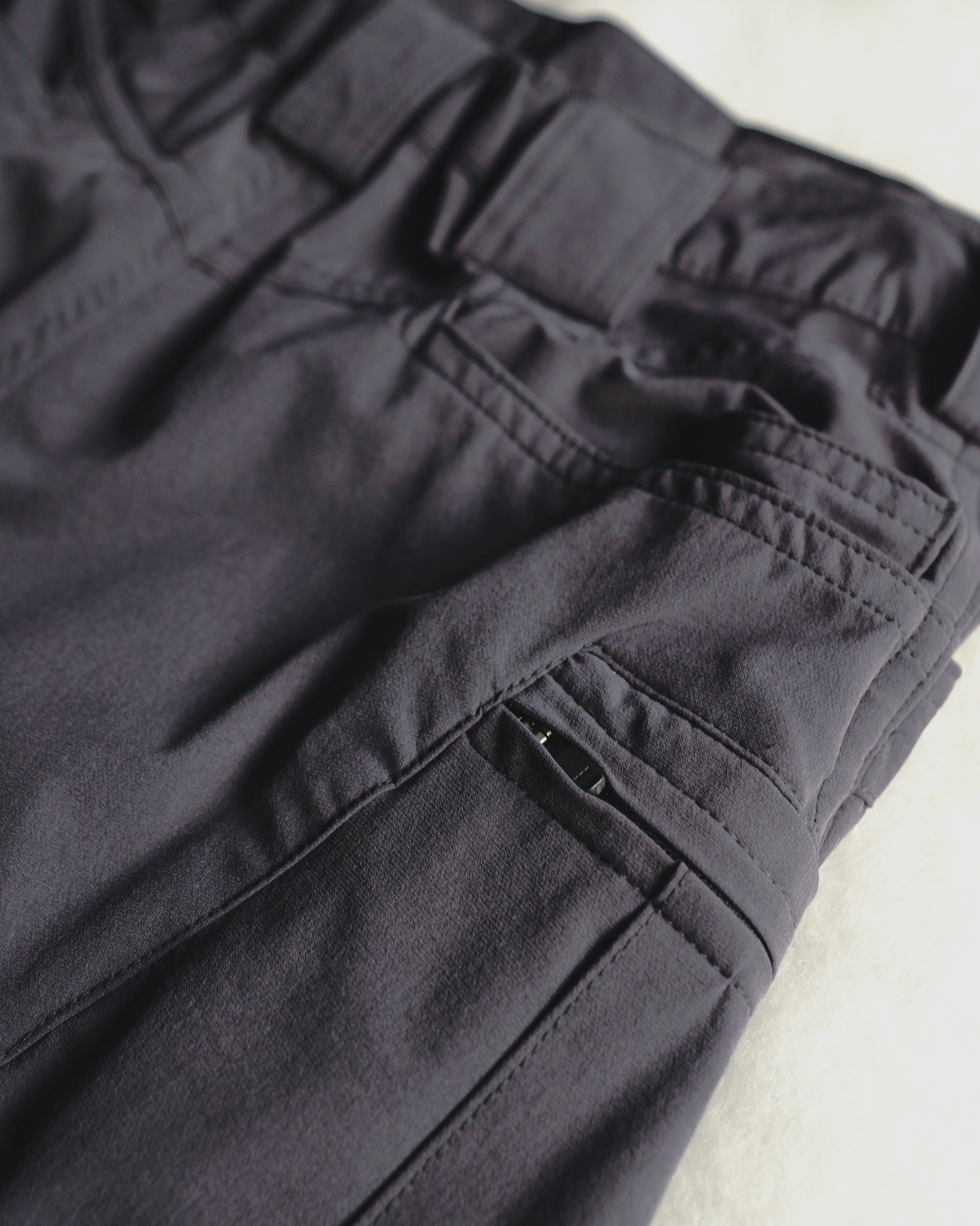 ROSEN-X Repro - Biker Trousers in Stretch Nylon Sz 1
