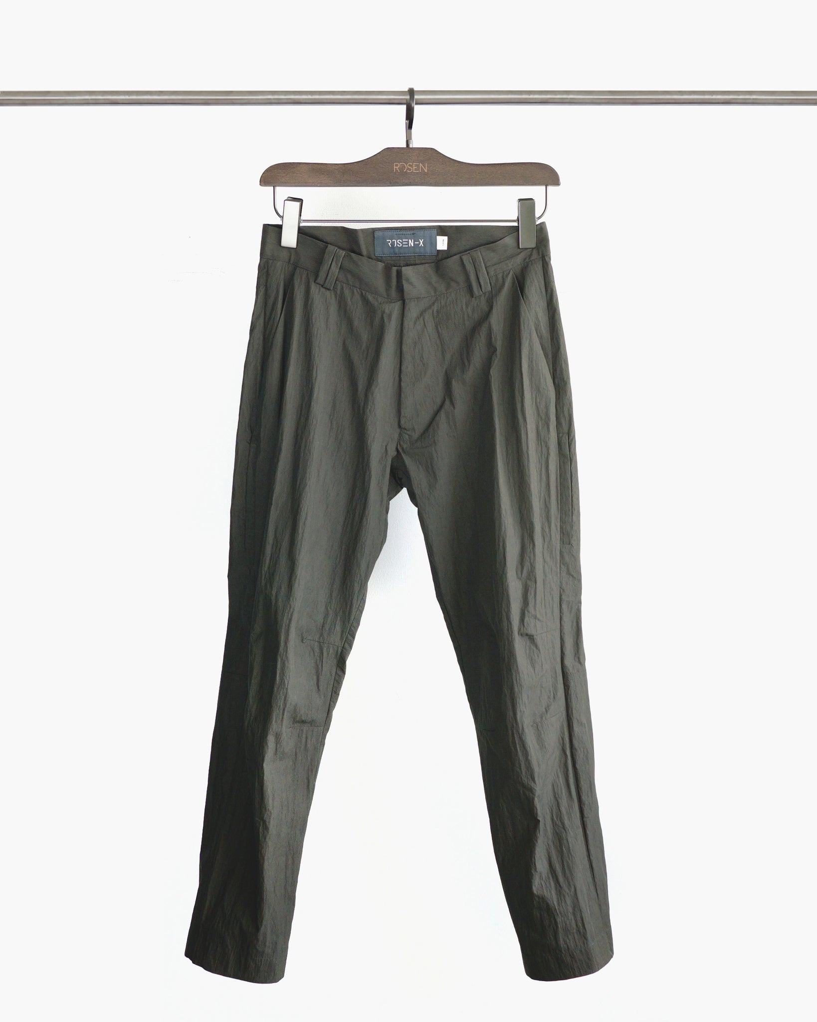 ROSEN-X Hiten Articulated Trousers in Nylon-Cotton Sz 1-2