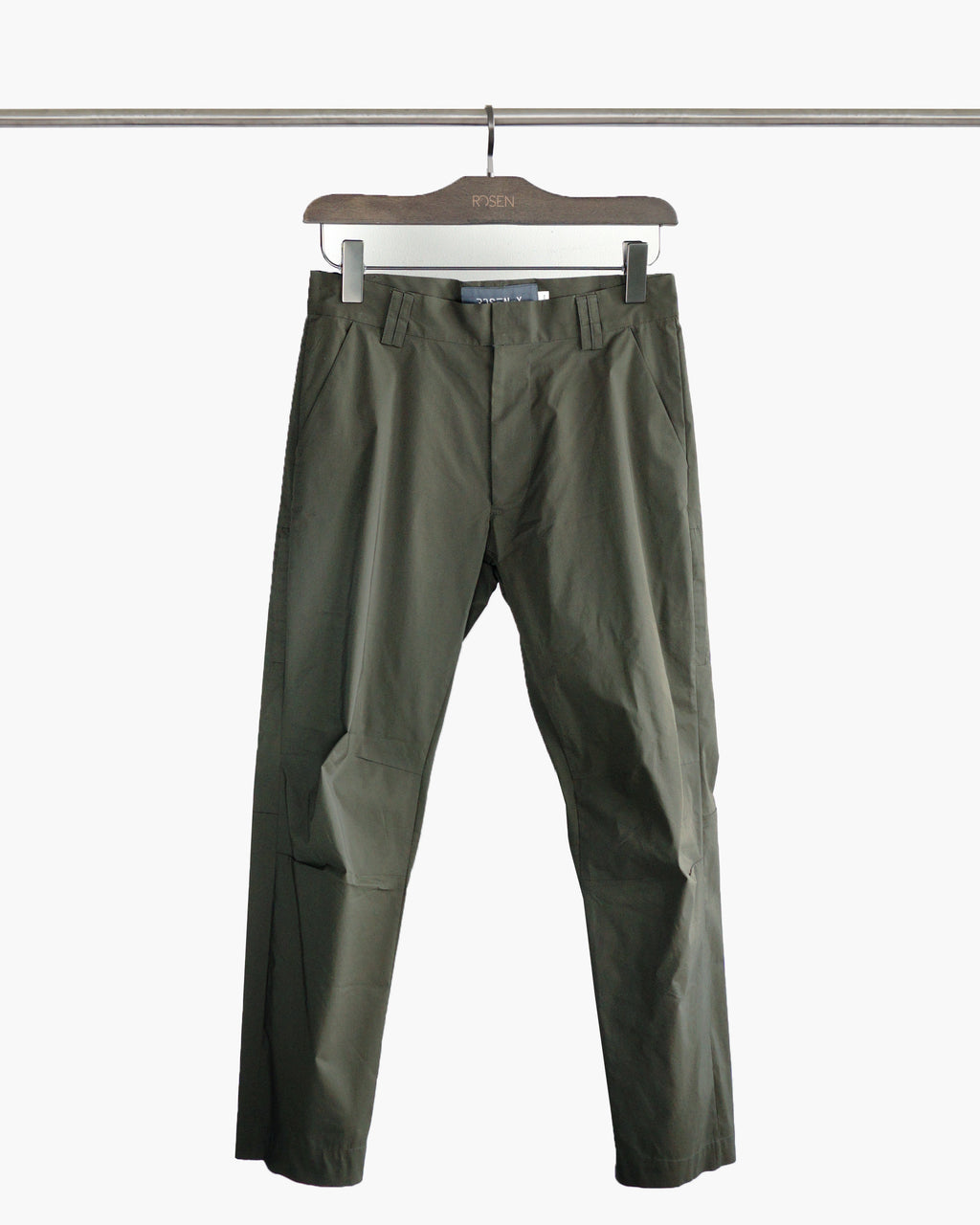 ROSEN-X Hiten Articulated Trousers in Nylon-Cotton Sz 1-2