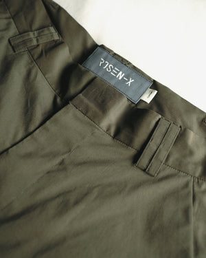ROSEN-X Hiten Articulated Trousers in Nylon-Cotton Sz 1-2