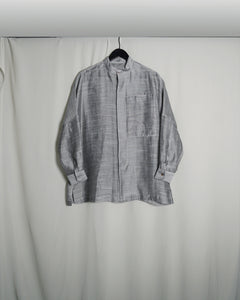 ROSEN Epicurean Shirt in Silk Linen Sz 1