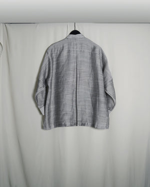 ROSEN Epicurean Shirt in Silk Linen Sz 1