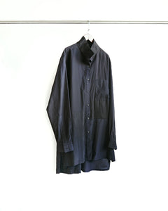 ROSEN Planck Shirt in Patchwork Cotton Sz 1