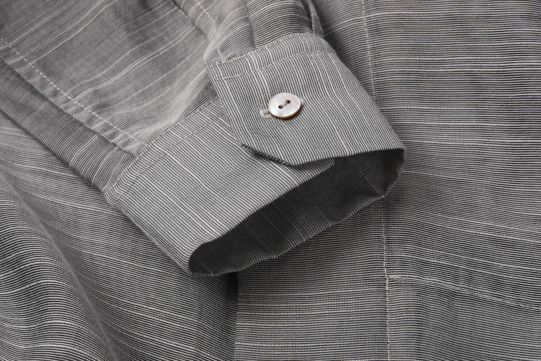ROSEN Epicurean Shirt in Silk Linen Sz 1